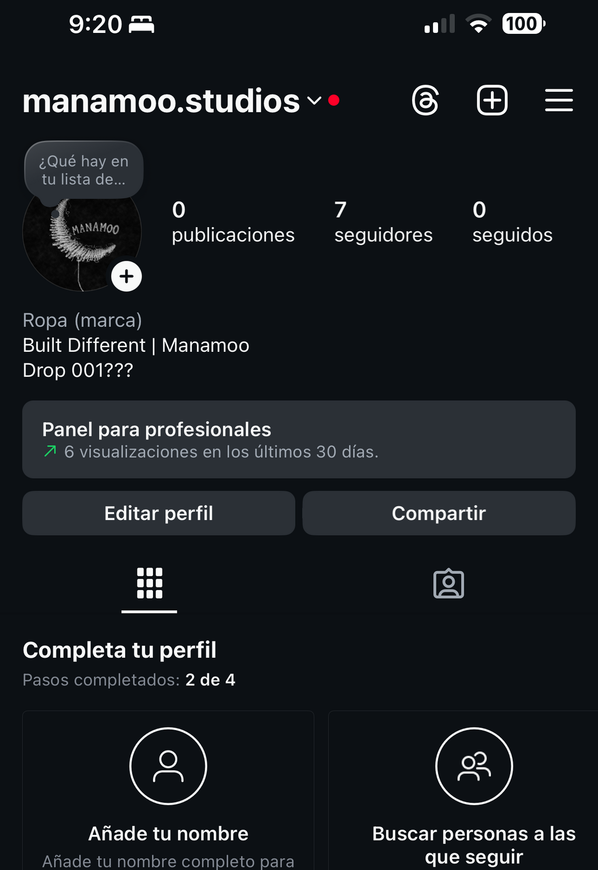 Empecé mal, pero empecé